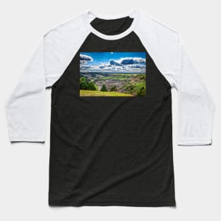 North Dakota Badlands Baseball T-Shirt